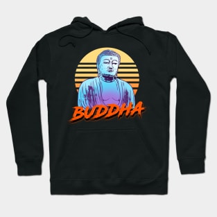 Buddha Retrowave Hoodie